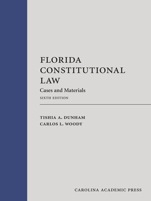 cover image of Florida Constitutional Law